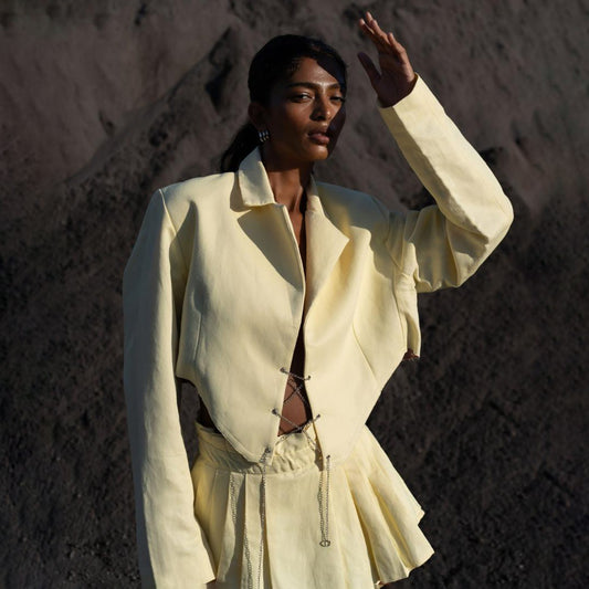 Cheeky Jacket In Yellow