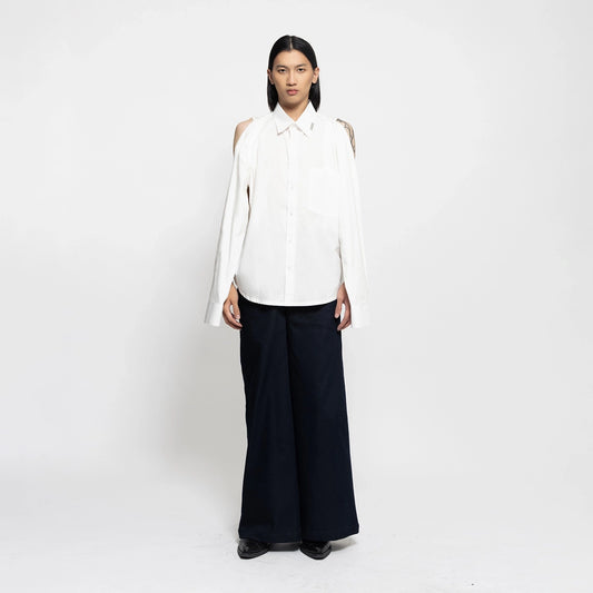 CANOPY OVERSIZE SHIRT WHITE
