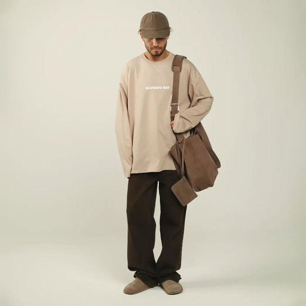 Longsleeve Uluwatu Boy In Light Brown – AIME