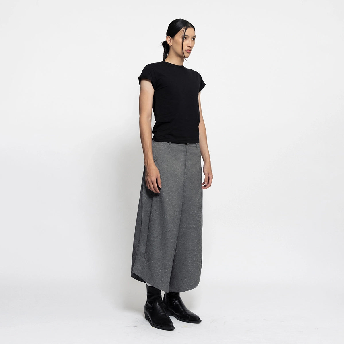 BAY TROUSERS GRAY