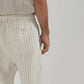 Society lounge linen long pants in slate - hedonist.bali