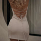 MOANA SHORT DRESS IN ASH