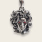 REY EYES MEDUSA NECKLACE IN SILVER