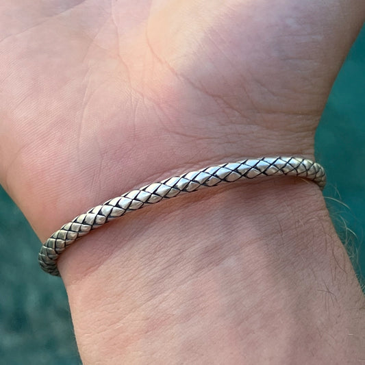 Rattle snake cuff bracelet
