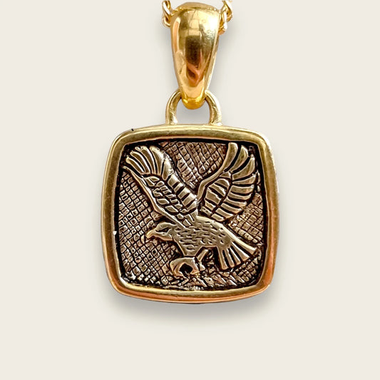 Eagle pendant in ogld
