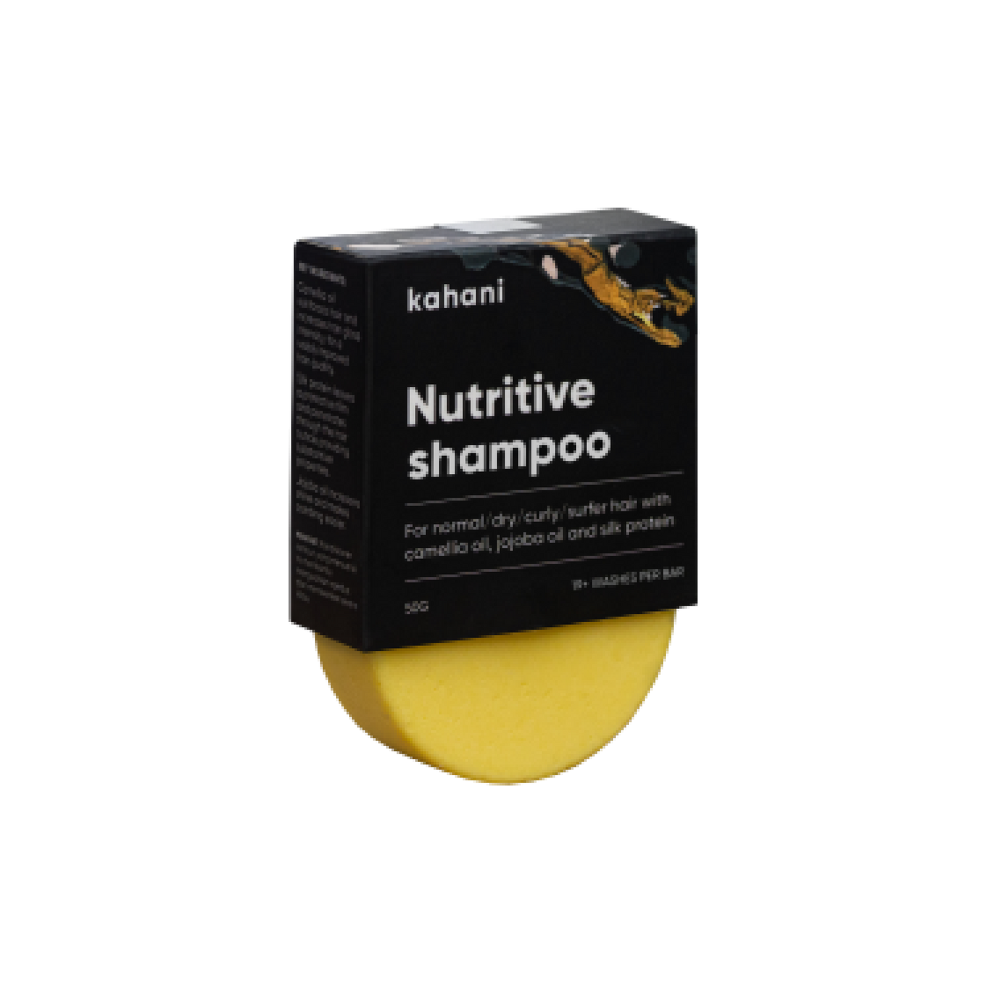 Nutritive shampoo bar