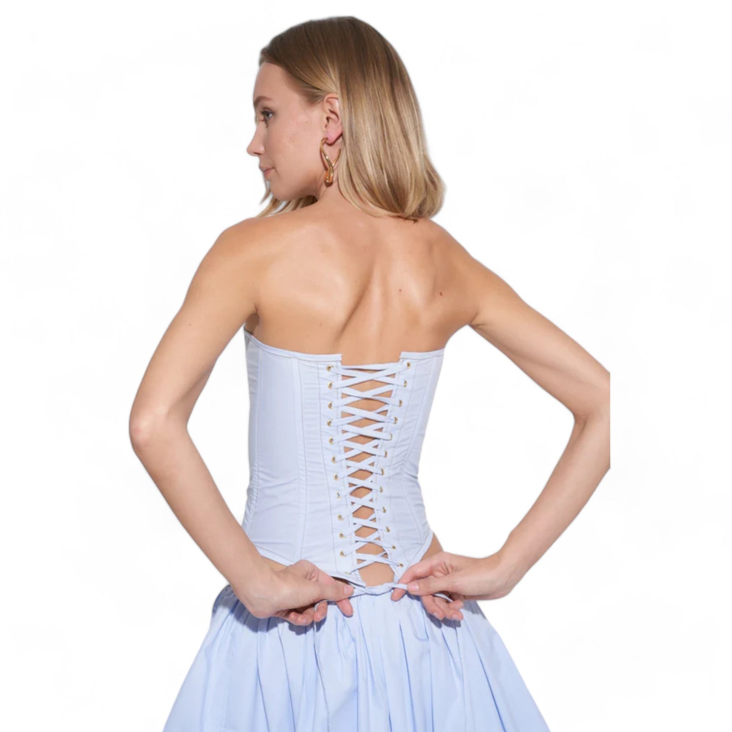 Cala corset in blue