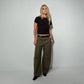 BAGGY UNISEX PANTS IN KHAKI