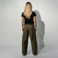 BAGGY UNISEX PANTS IN KHAKI
