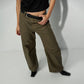 BAGGY UNISEX PANTS IN KHAKI
