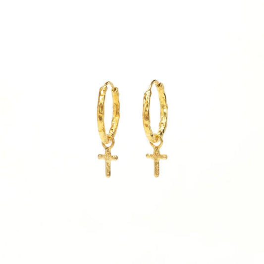 Eclisse di Croce Earrings