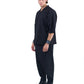 Oversized Vneck Top Relaxed 3/4
