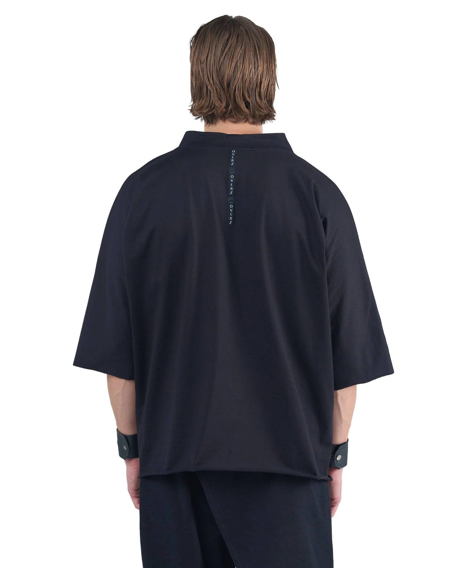 Oversized Vneck Top Relaxed 3/4