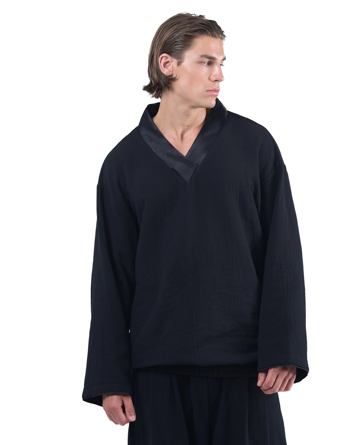 Oversized Top Wide Sleeves