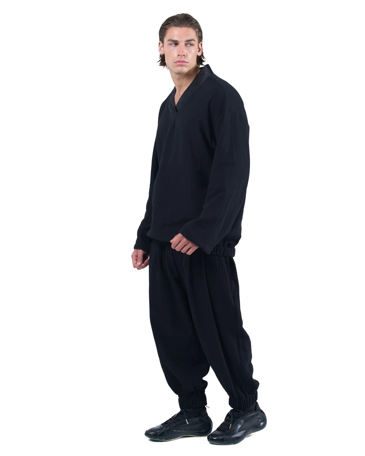 Oversized Top Wide Sleeves