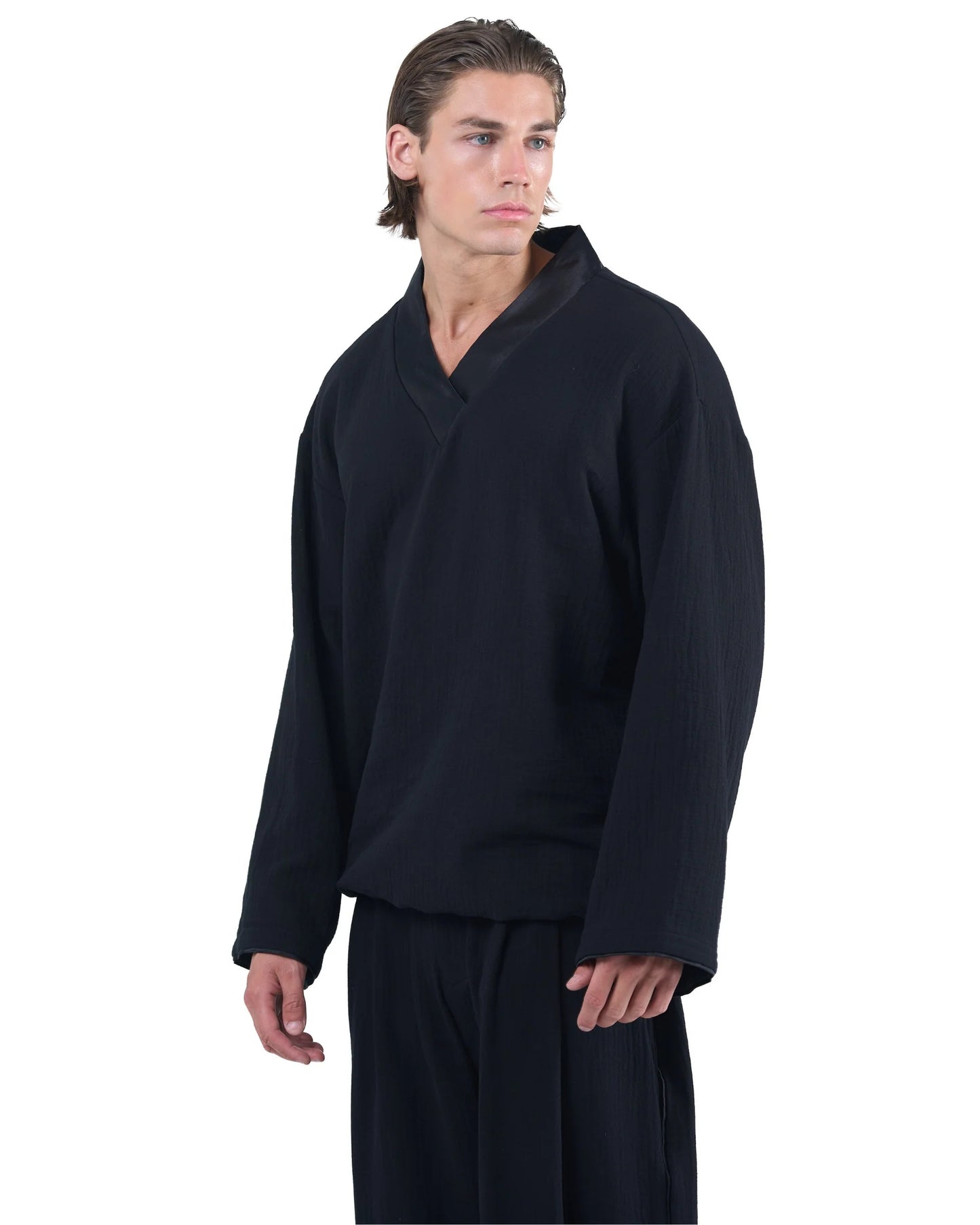 Oversized Top Wide Sleeves