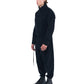 Black Cocktail Velvet Jumpsuit