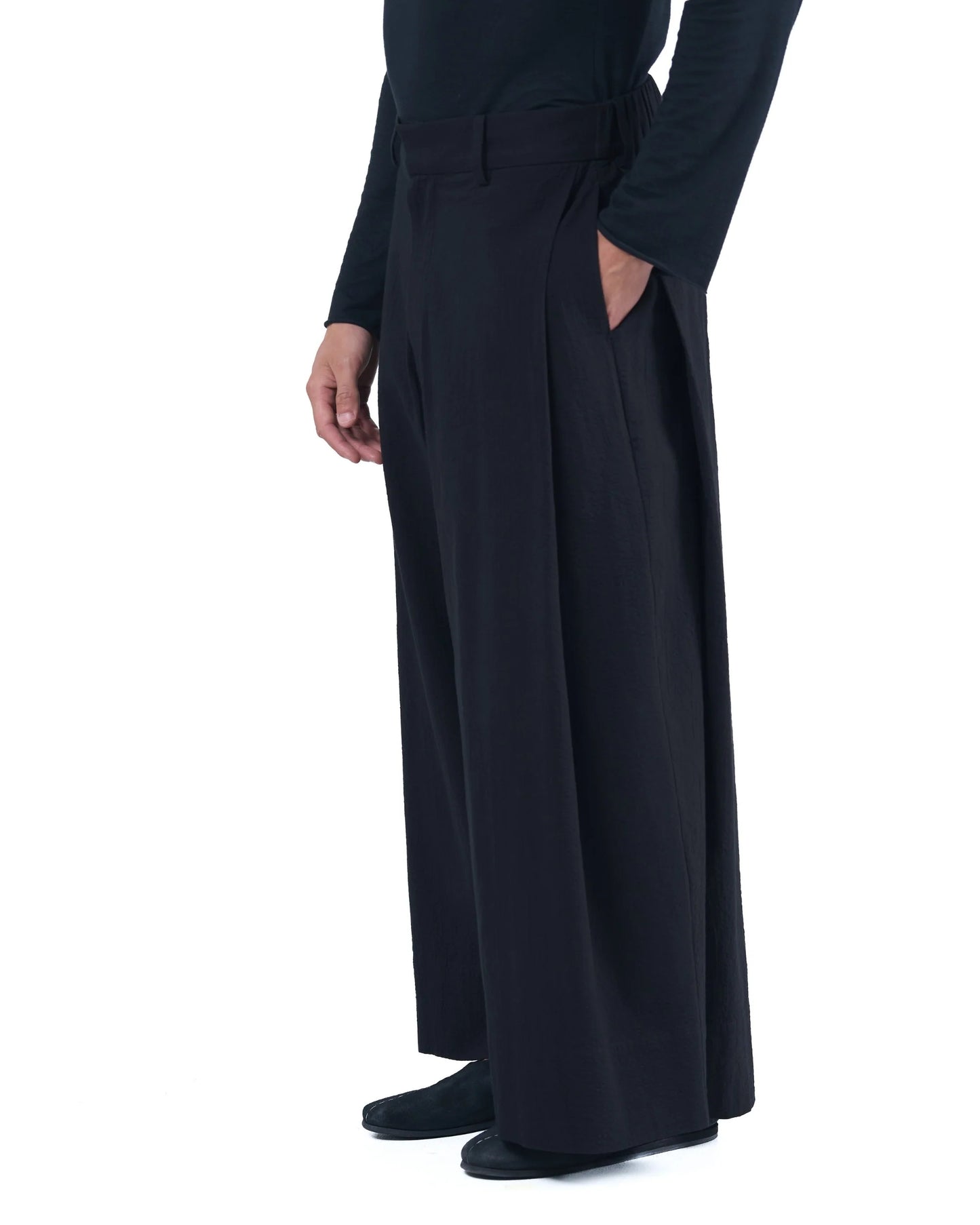 Thick Linen Trousers
