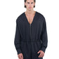 Zip Jumpsuit Deep V Relaxed Fit