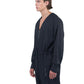 Zip Jumpsuit Deep V Relaxed Fit