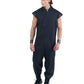 Cotton Zip Jumpsuit Relaxed Fit