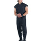 Cotton Zip Jumpsuit Relaxed Fit