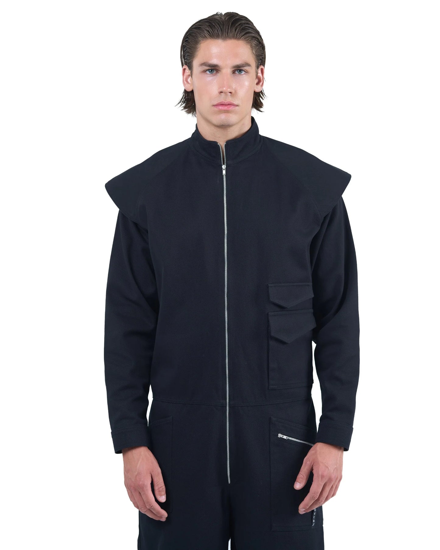 Pilot Jumpsuit Black Nasa