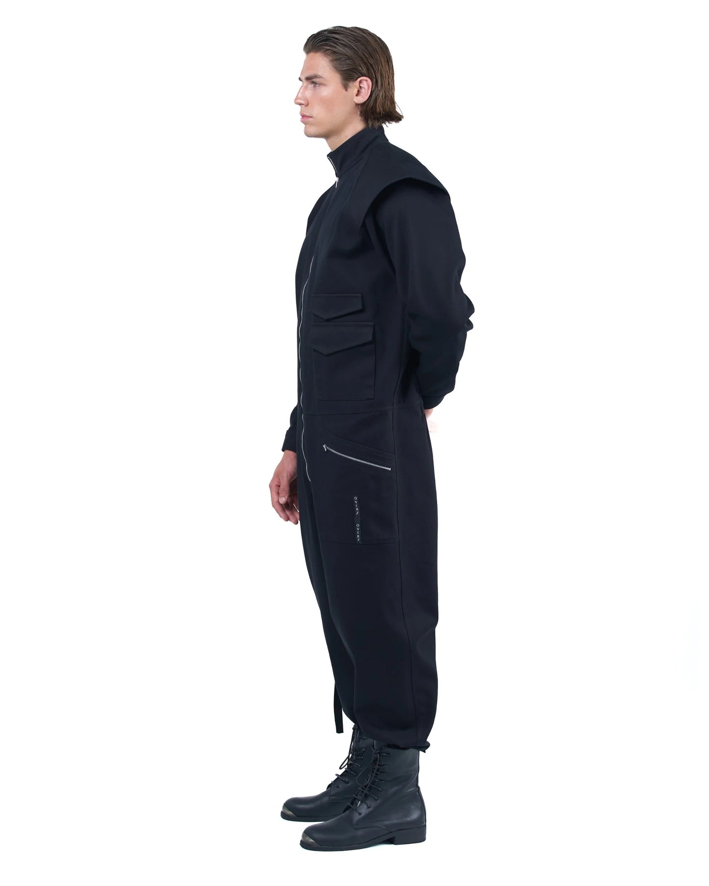 Pilot Jumpsuit Black Nasa