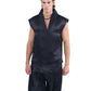 Sleeveless Deep V Top Black