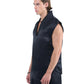 Sleeveless Deep V Top Black