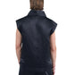 Sleeveless Deep V Top Black