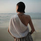 POPLIN TOP IN WHITE