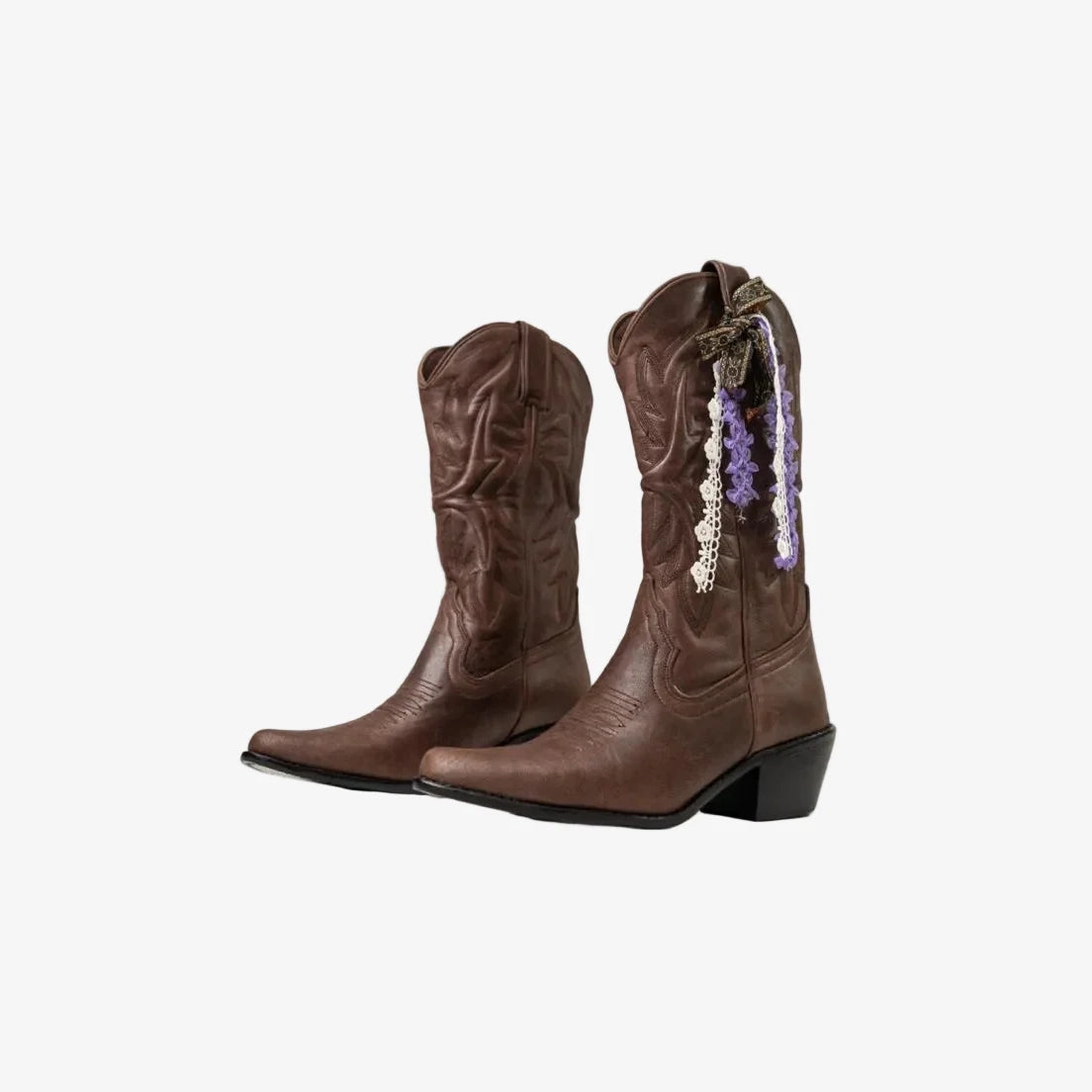 Yee-Haw / Dark Brown Boots