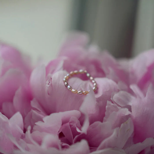 Pink Rice Ring