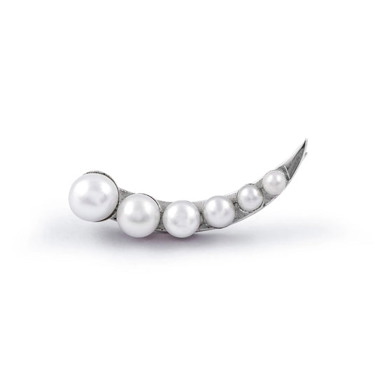 The SPIRAL PEARL Ear Cuff