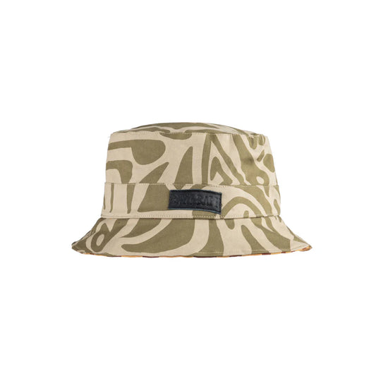 PIERCED SAGE & OLIVE / CINNAMON & HONEY BUCKET HAT