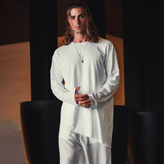 BAMBOO LONGSLEEVE WHITE