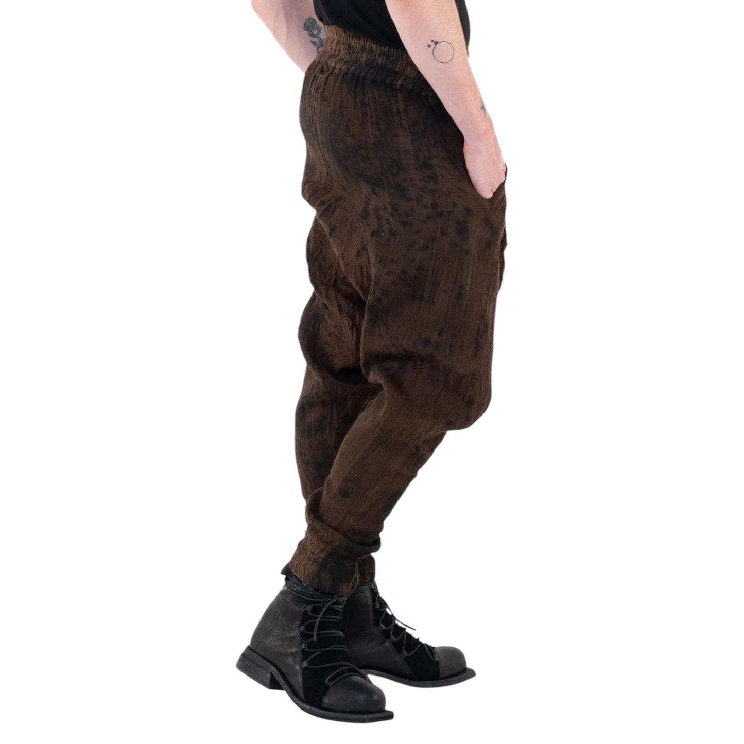 Aal Pants Kaku Noda Brown