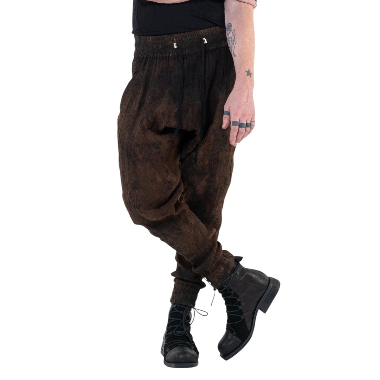 Aal Pants Kaku Noda Brown