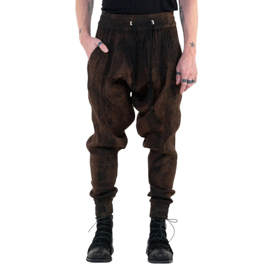 Aal Pants Kaku Noda Brown