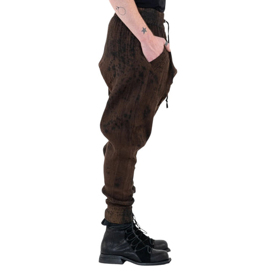 Aal Pants Kaku Noda Brown