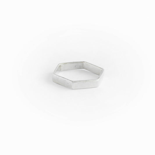 "Hexagon" ring