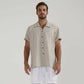 Dimana disco short sleeve linen shirt - hedonist.bali