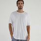 Oversized bamboo t-shirt - white