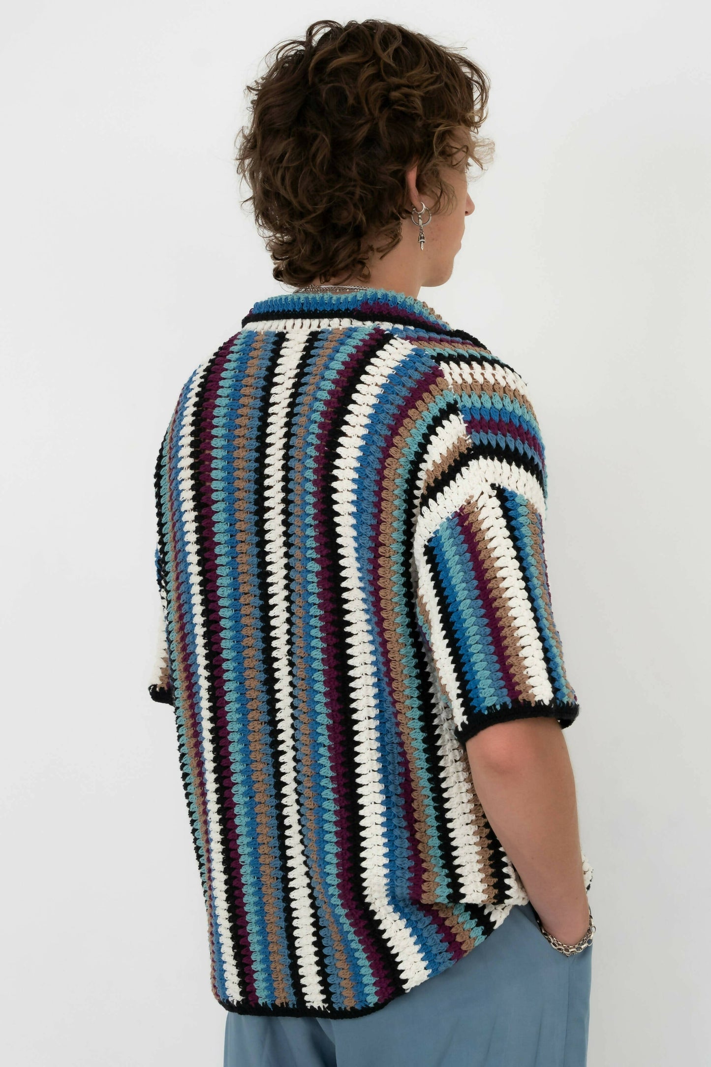 Aurora crochet shirt