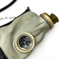 Gasmask bag on chain