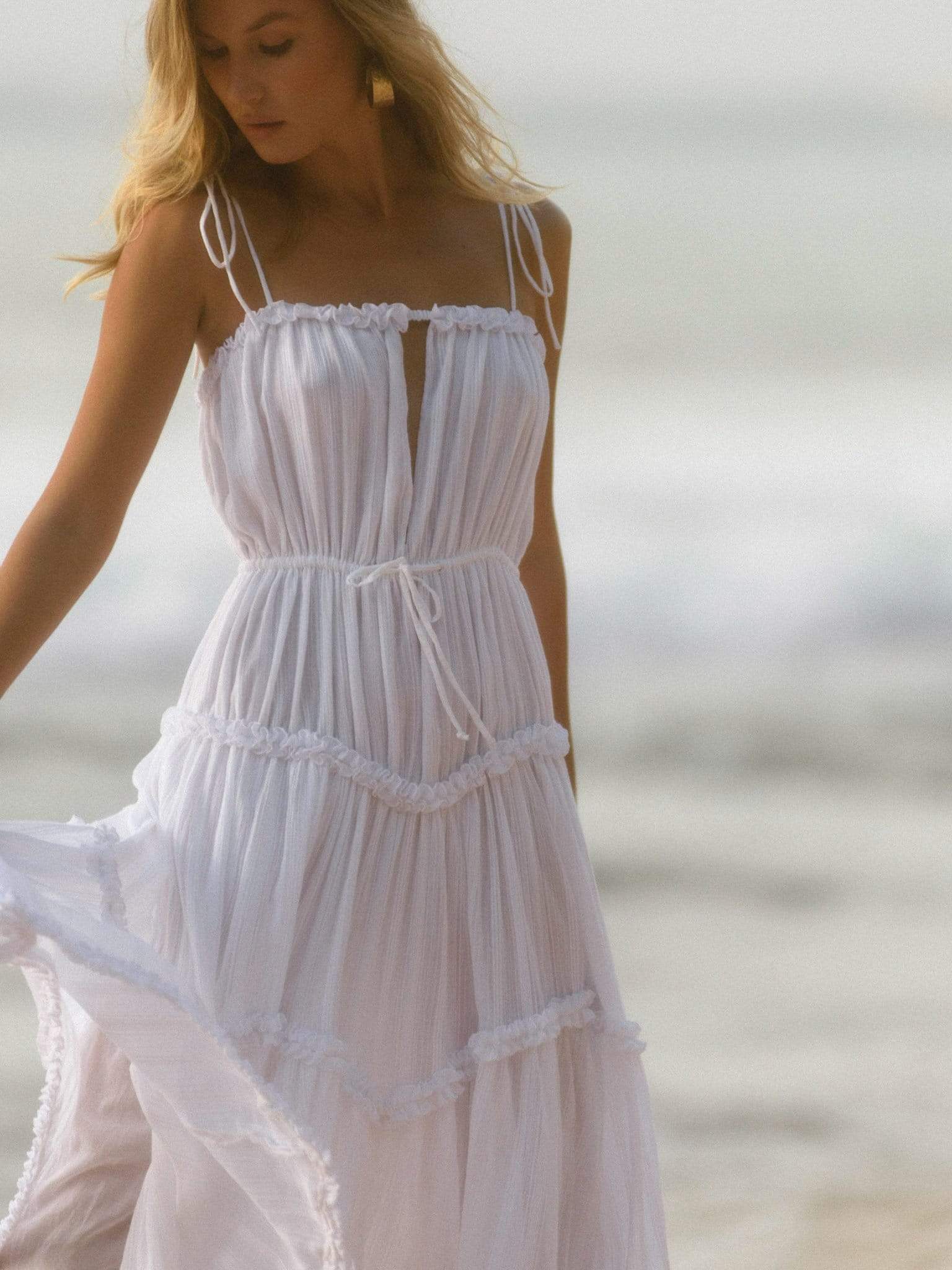 Art of Simplicity Dresses CHRISTIE Midi Cotton Dress