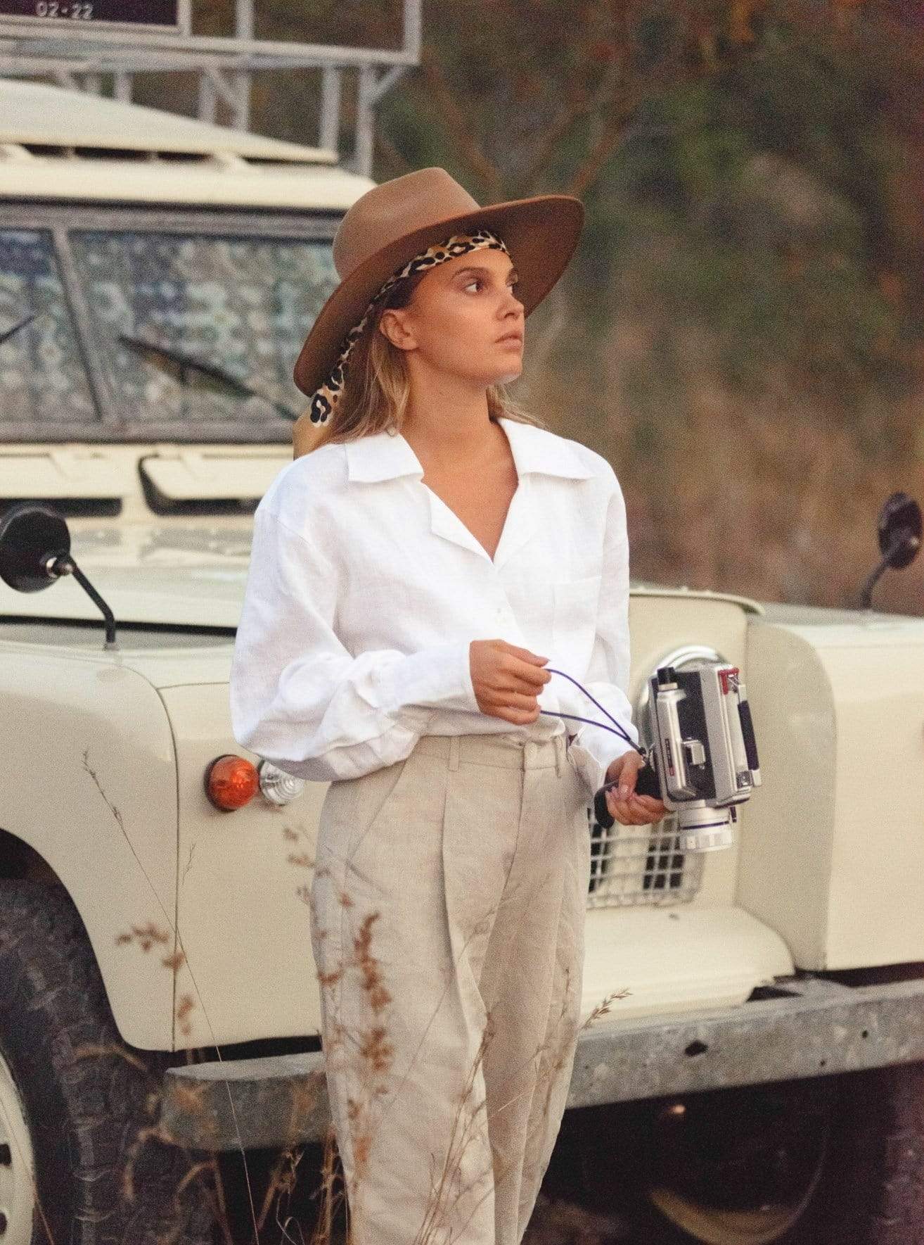 Art of Simplicity Shirts JULIANE Long Sleeve Linen Shirt