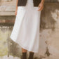 Art of Simplicity Skirts VALERY Asymmetrical Linen Skirt