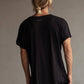 Black ultra lite twist tee - hedonist.bali